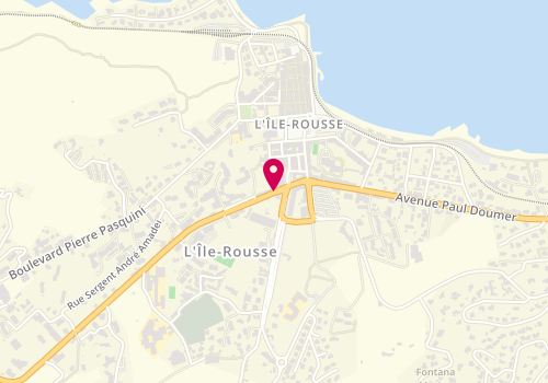Plan de ARGENTI Emmanuelle, Route de Calvi, 20220 L'Île-Rousse