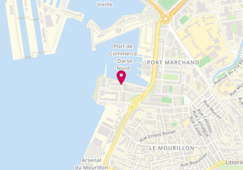 Plan de BRAMI Tara, 9014 Avenue du Port de Plaisance, 83000 Toulon