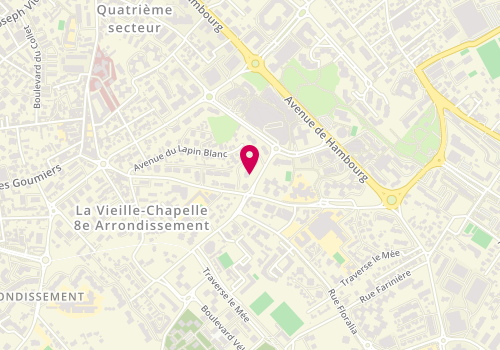 Plan de AUGE Camille, 14 Avenue Jean Malrieu, 13008 Marseille