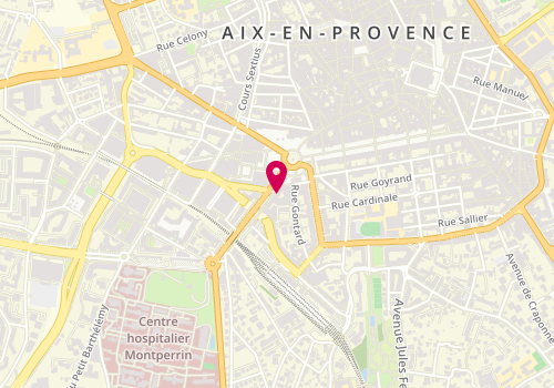 Plan de REQUIER Julie, 2 Avenue des Belges, 13100 Aix-en-Provence