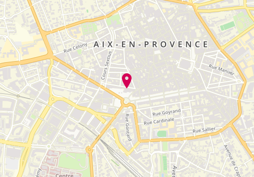 Plan de MILON Xavier, 9 Rue Victor Leydet, 13100 Aix-en-Provence