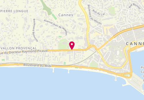 Plan de COME Véronique, 11 Avenue du Docteur Raymond Picaud, 06400 Cannes