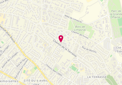 Plan de DE GROVE Albane, 1 Rue du Mont Ventoux, 31500 Toulouse