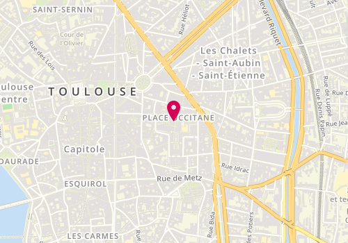 Plan de CASTELLE Marie Julie, 20 Place Occitane, 31000 Toulouse