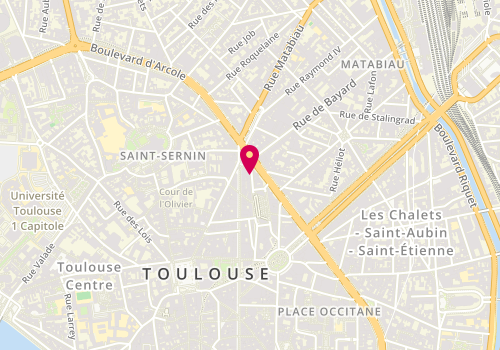 Plan de CANAC Estelle, 31 Rue du Rempart Matabiau, 31000 Toulouse