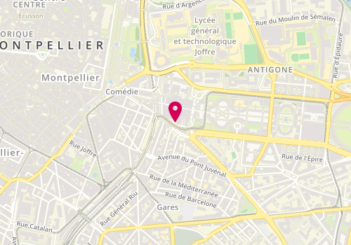 Plan de DUSSOURT Juliette, 265 Avenue des États du Languedoc, 34000 Montpellier