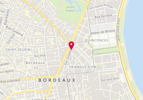 Plan de DAVANT Guillaume, 22 Rue Jean Jacques Rousseau, 33200 Bordeaux