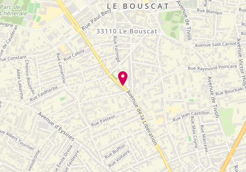 Plan de APELOIG Maxime, 167 Avenue de la Liberation, 33110 Le Bouscat