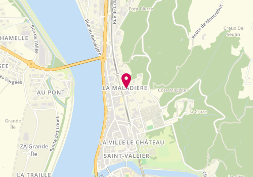 Plan de ALLARIA Laurent, 15 Rue Diane de Poitiers, 26240 Saint-Vallier