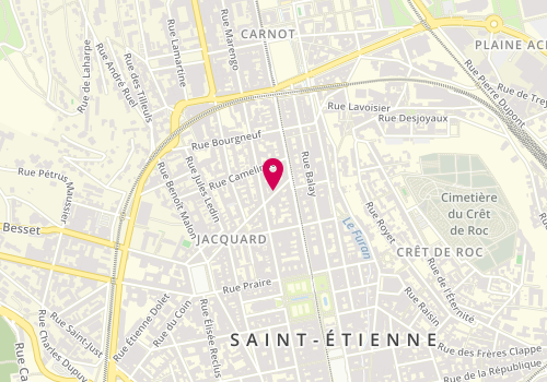 Plan de LE BOUDER Marion, 4 Rue du Grand Gonnet, 42000 Saint-Étienne