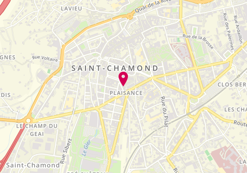 Plan de GAIROARD Julie, 3 Rue de l'Armistice, 42400 Saint-Chamond