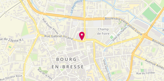 Plan de DROETTO Nicolas, 14 Bis Place Carriat, 01000 Bourg-en-Bresse