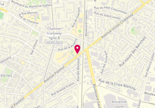 Plan de LOPPE Delphine, 289 Avenue Pasteur, 49100 Angers