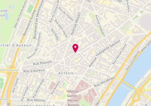 Plan de BARO Lou, 61 Rue Jean de la Fontaine, 75016 Paris