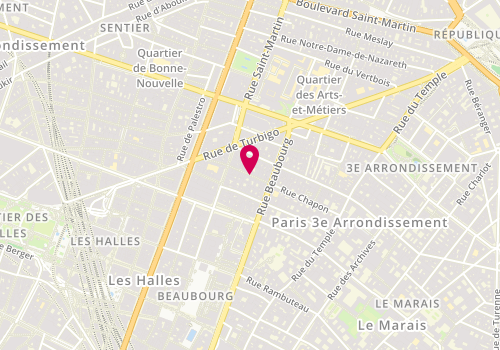 Plan de ABHAY Alyssa, 35 Rue Chapon, 75003 Paris