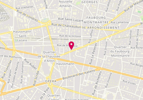 Plan de BARBIER Lionel, 11 Rue la Fayette, 75009 Paris