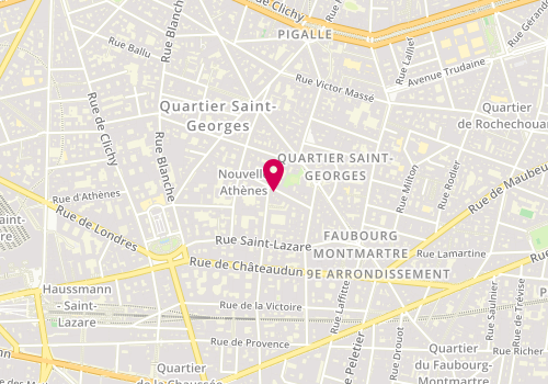 Plan de VOGEL Clémentine, 17 Rue d'Aumale, 75009 Paris