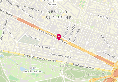 Plan de ABRANTES DENIS Santos, 113 Avenue Charles de Gaulle, 92200 Neuilly-sur-Seine