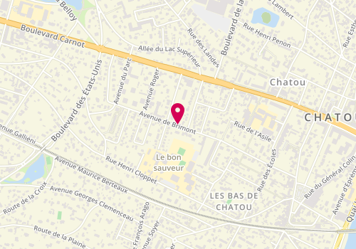 Plan de DENANT Timothée, 30 Ter Avenue de Brimont, 78400 Chatou