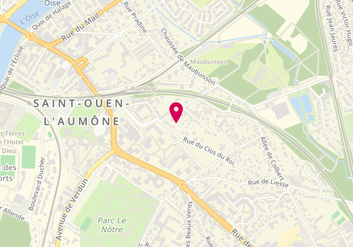 Plan de DARMON Paul, 32 Rue Maubuisson, 95310 Saint-Ouen-l'Aumône