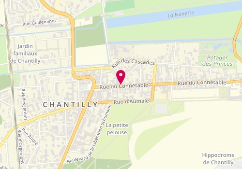 Plan de DECOURTY Delphine, 130 Rue du Connétable, 60500 Chantilly