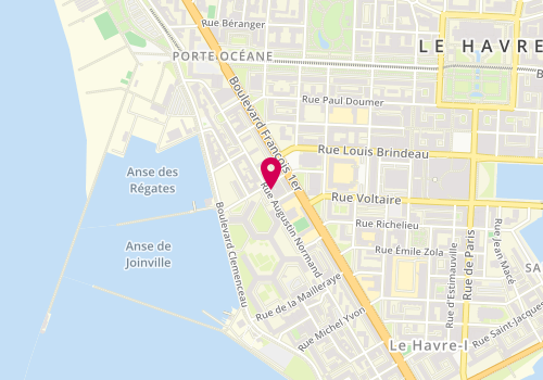 Plan de BANA Carole, 118 Bis Rue Augustin Normand, 76600 Le Havre