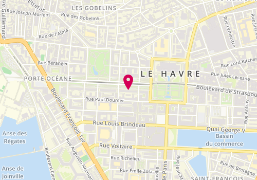 Plan de ROLAND Isabelle, 78 Avenue Foch, 76600 Le Havre